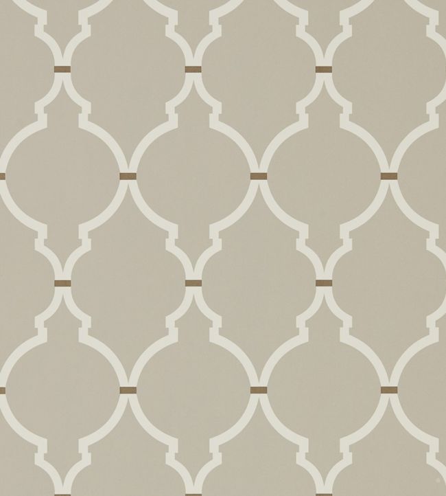 Empire Trellis Wallpaper - Purple