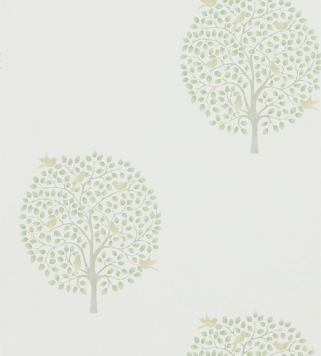 Bay Tree Wallpaper - Green