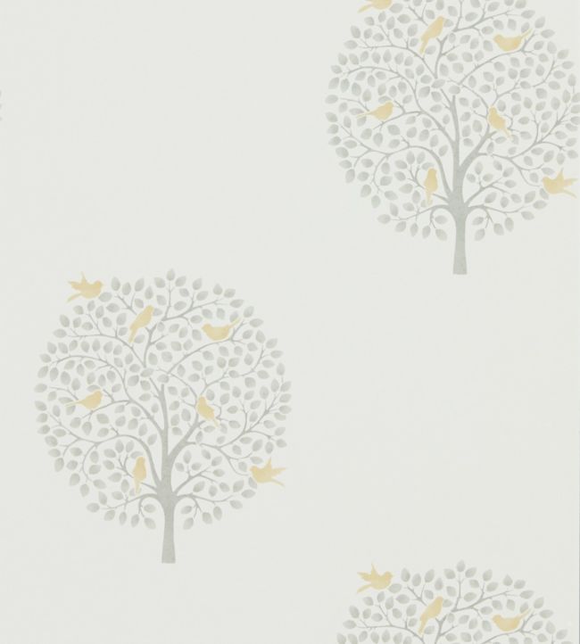 Bay Tree Wallpaper - Gray