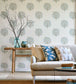 Bay Tree Room Wallpaper - Gray