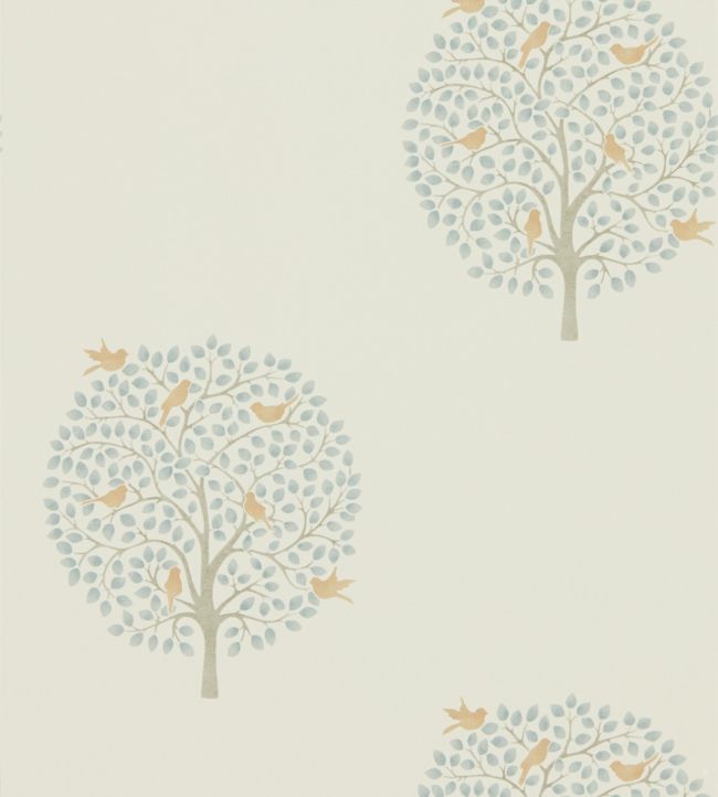 Bay Tree Wallpaper - Cream