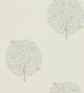 Bay Tree Wallpaper - Cream