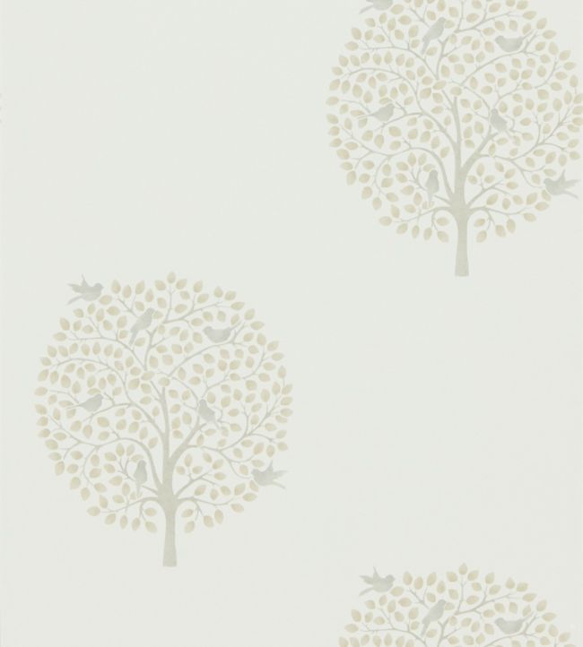 Bay Tree Wallpaper - Yellow