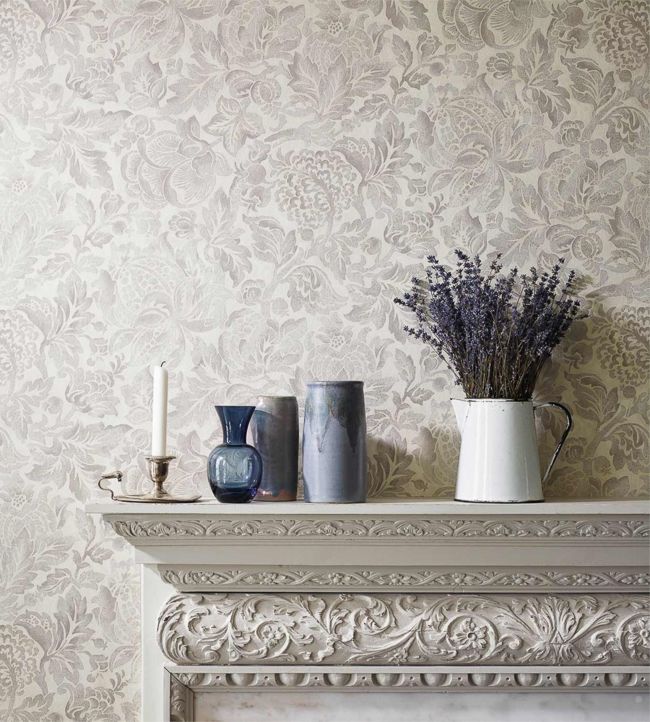 Thackeray Room Wallpaper 2 - Gray