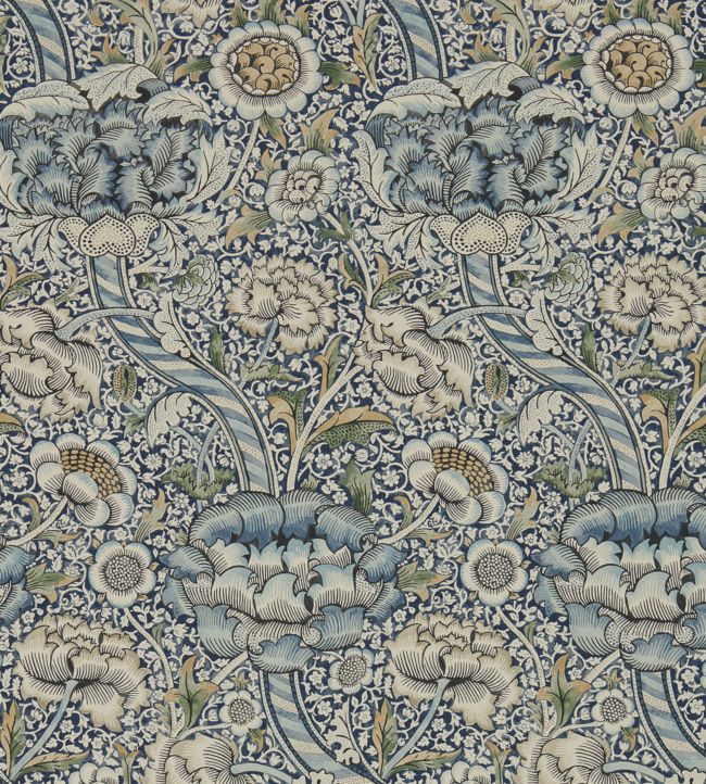 Wandle Wallpaper - Blue 