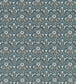 Morris Bellflowers Wallpaper - Blue 