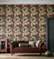 Acanthus Wallpaper - Red