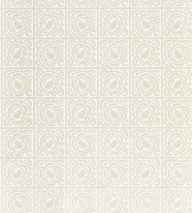 Pure Scroll Wallpaper - White