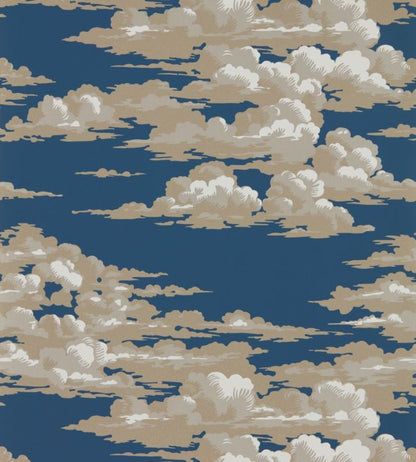 Silvi Clouds Wallpaper - Blue