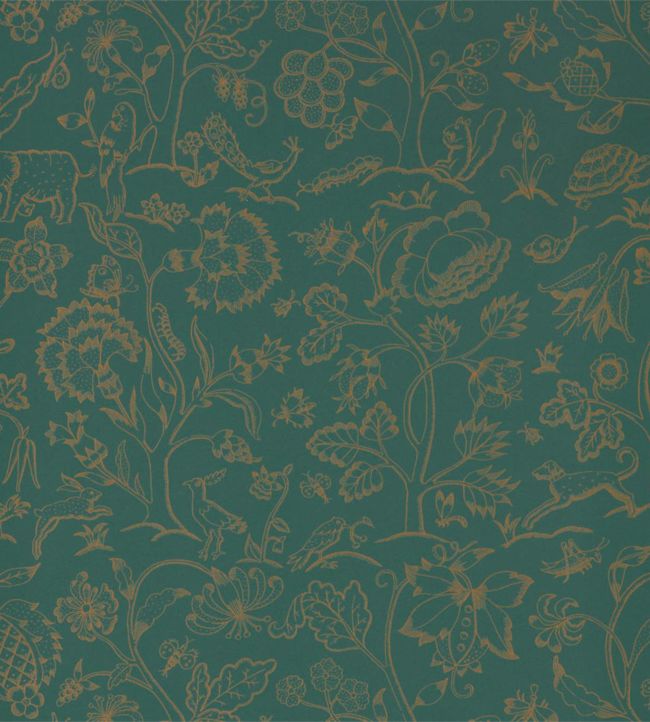 Middlemore Wallpaper - Teal 