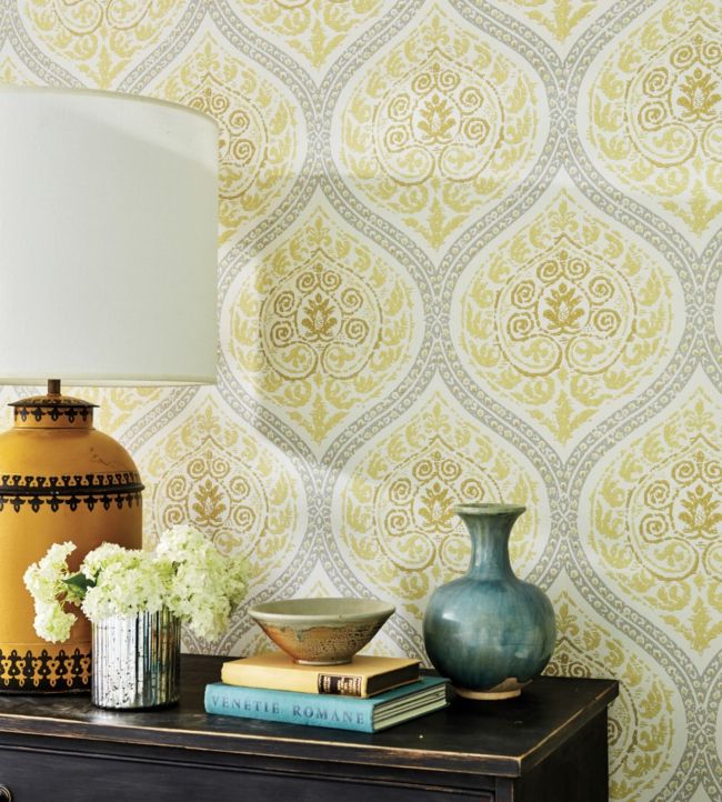 Madurai Room Wallpaper 2 - Yellow