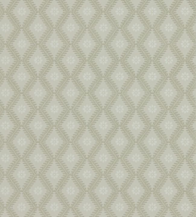 Witney Daisy Wallpaper - Gray