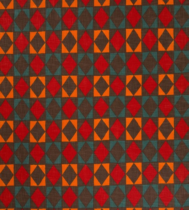 Harlequin Fabric - Red