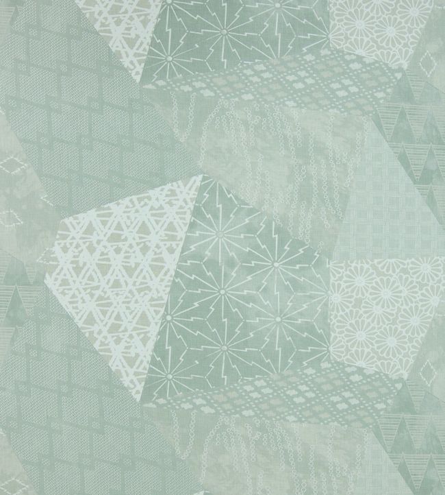 Katazome Fabric - Teal