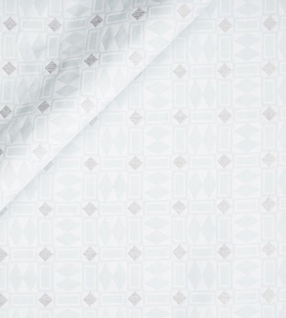 Diamond Life Fabric - White 