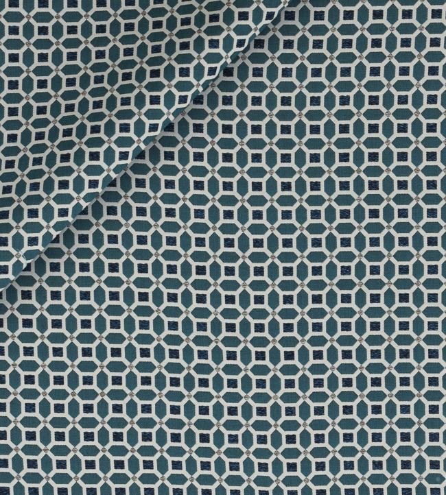 Hopscotch Fabric - Blue