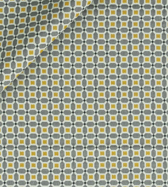 Hopscotch Fabric - Gery