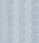 Scroll Work Fabric - Silver 