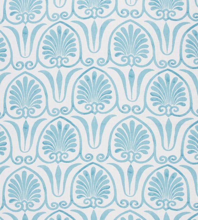 Acanthus Fabric - Blue