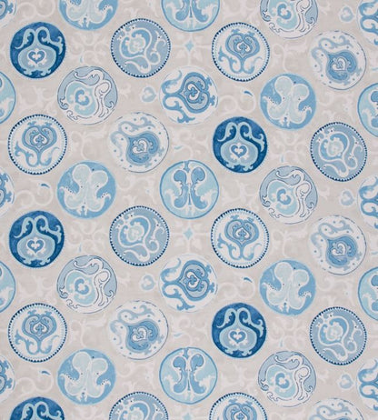 Myra Fabric - Blue 