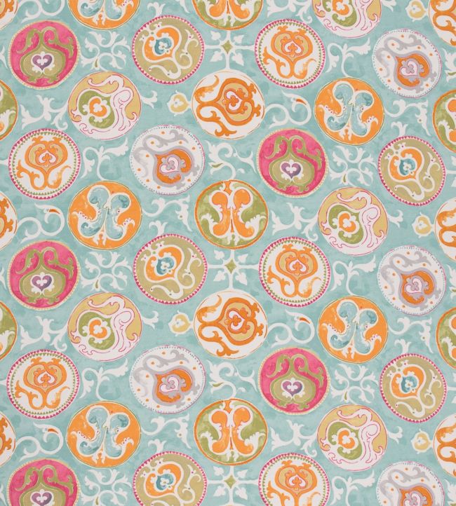 Myra Fabric - Teal