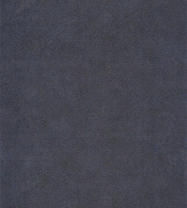 Hazelnut Rib Wallpaper - Blue