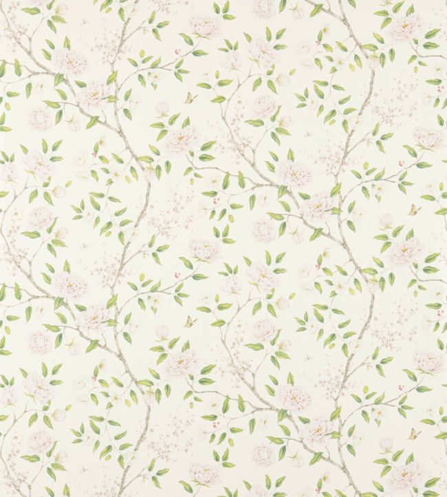 Romeys Garden Wallpaper - Cream - Zoffany