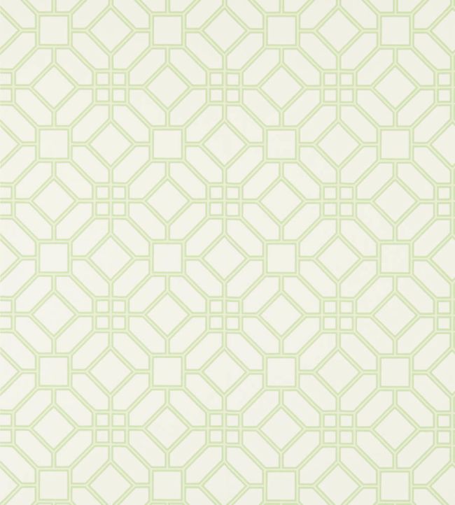 Veranda Trellis Wallpaper - Green - Zoffany