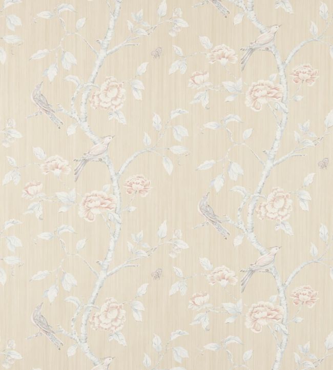 Woodville Wallpaper - Pink - Zoffany