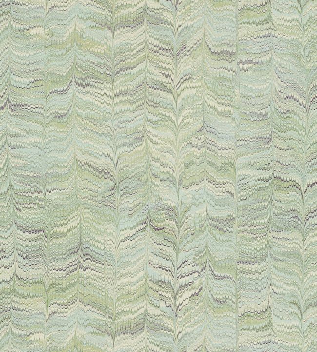 Jaipur Plain Wallpaper - Green - Zoffany