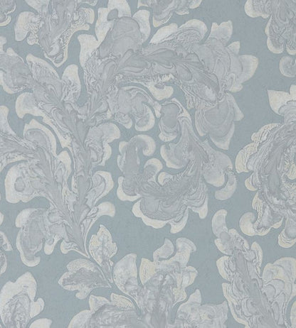 Acantha Wallpaper - Silver - Zoffany