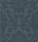 Crivelli Wallpaper - Blue - Zoffany