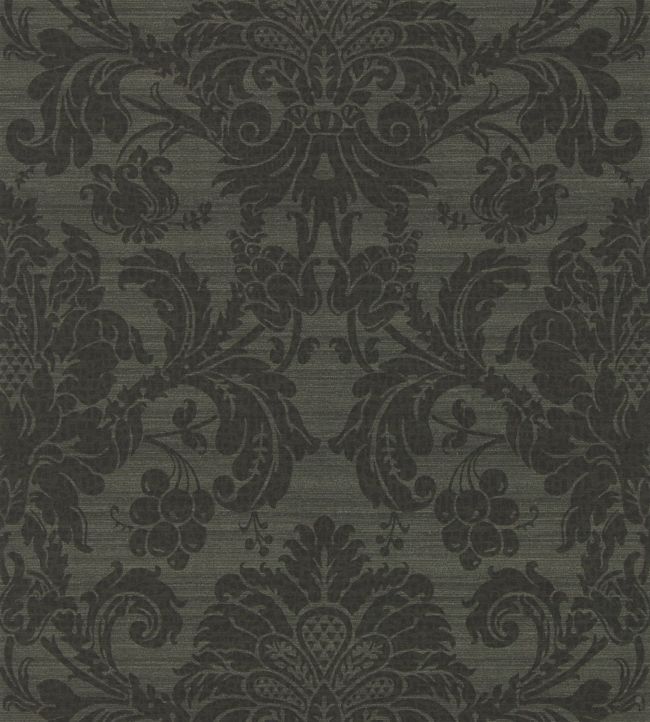 Crivelli Wallpaper - Gray - Zoffany