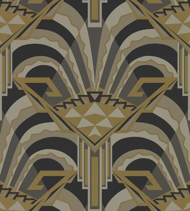 Conway Wallpaper - Yellow - Zoffany