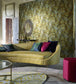 Taisho Deco Wallpaper - Green - Zoffany