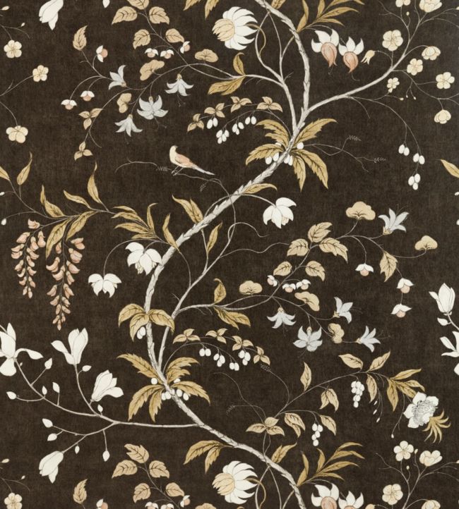 Chambalon Trail Wallpaper - Brown - Zoffany