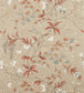 Chambalon Trail Wallpaper - Pink - Zoffany