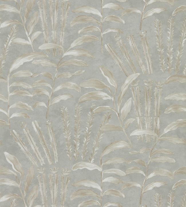 Highclere Wallpaper - Gray - Zoffany