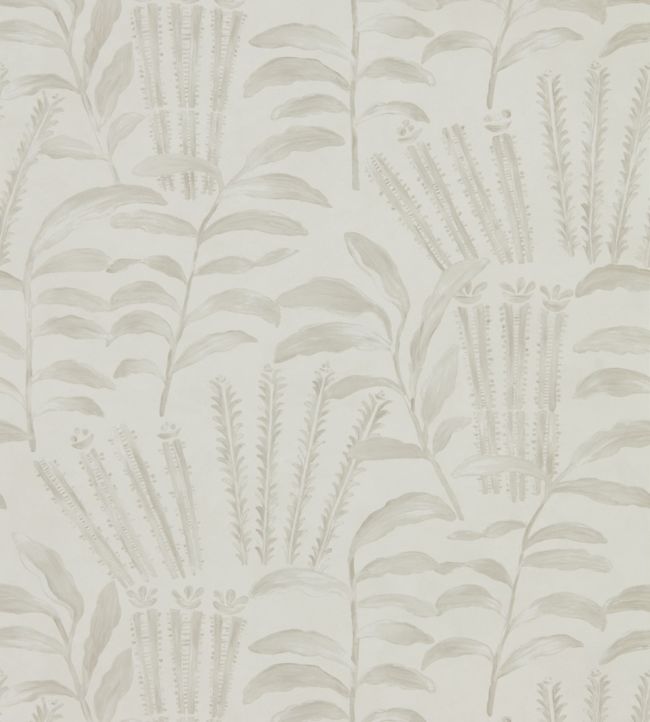 Highclere Wallpaper - White - Zoffany