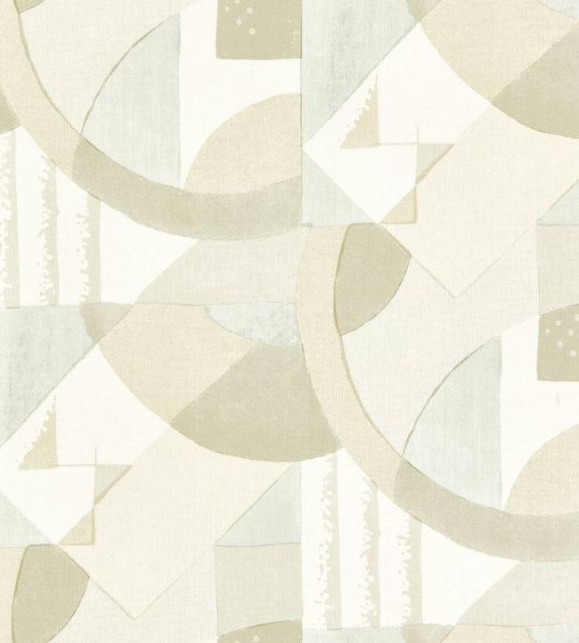 Abstract 1928 Wallpaper - White - Zoffany