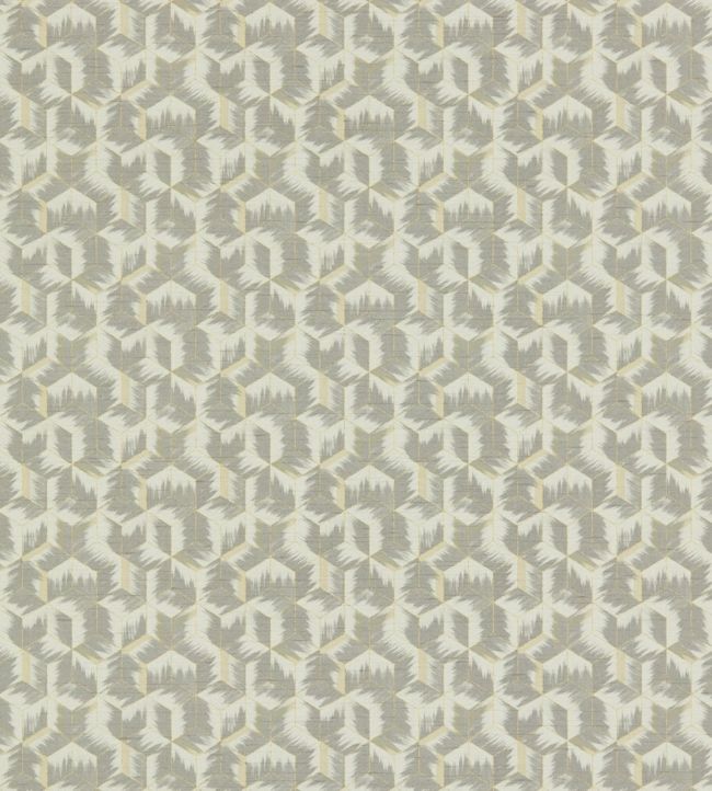 Tumbling Blocks Wallpaper - Gray - Zoffany