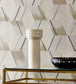 Rhombi Wallpaper - Gray - Zoffany