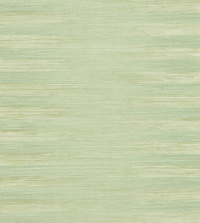 Kensington Grasscloth Wallpaper - Green - Zoffany