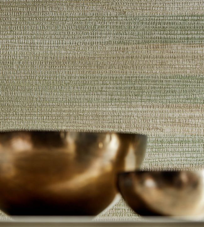 Kensington Grasscloth Wallpaper - Sand - Zoffany