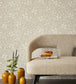 Retro Flowers Room Wallpaper - Cream