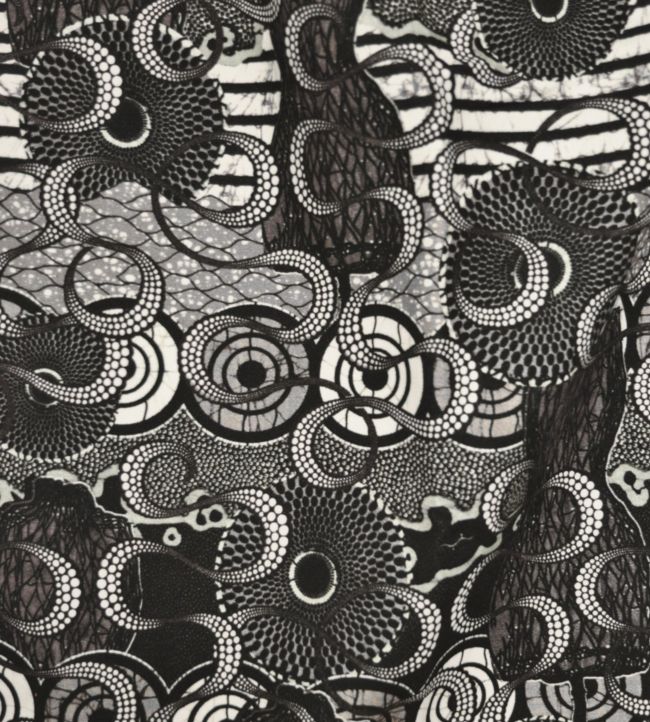 Meltingpot Fabric - Black 