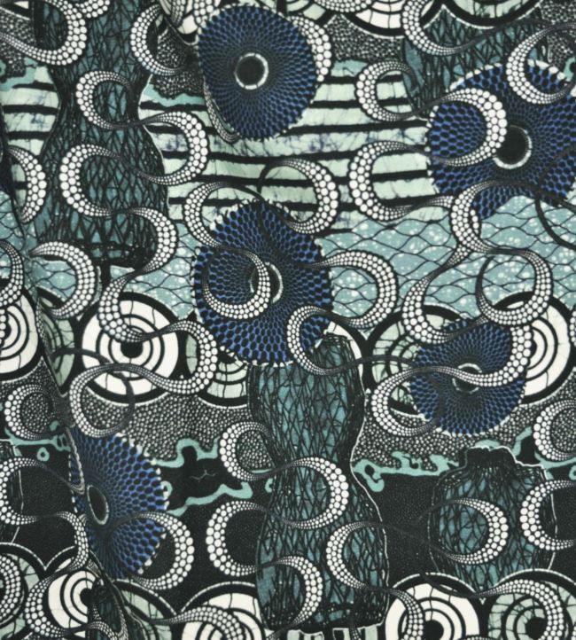 Meltingpot Fabric - Blue 