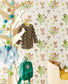 Tout Petit Nursey Room Wallpaper - Green