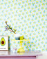 Rice 1 Nursey Room Wallpaper - Blue