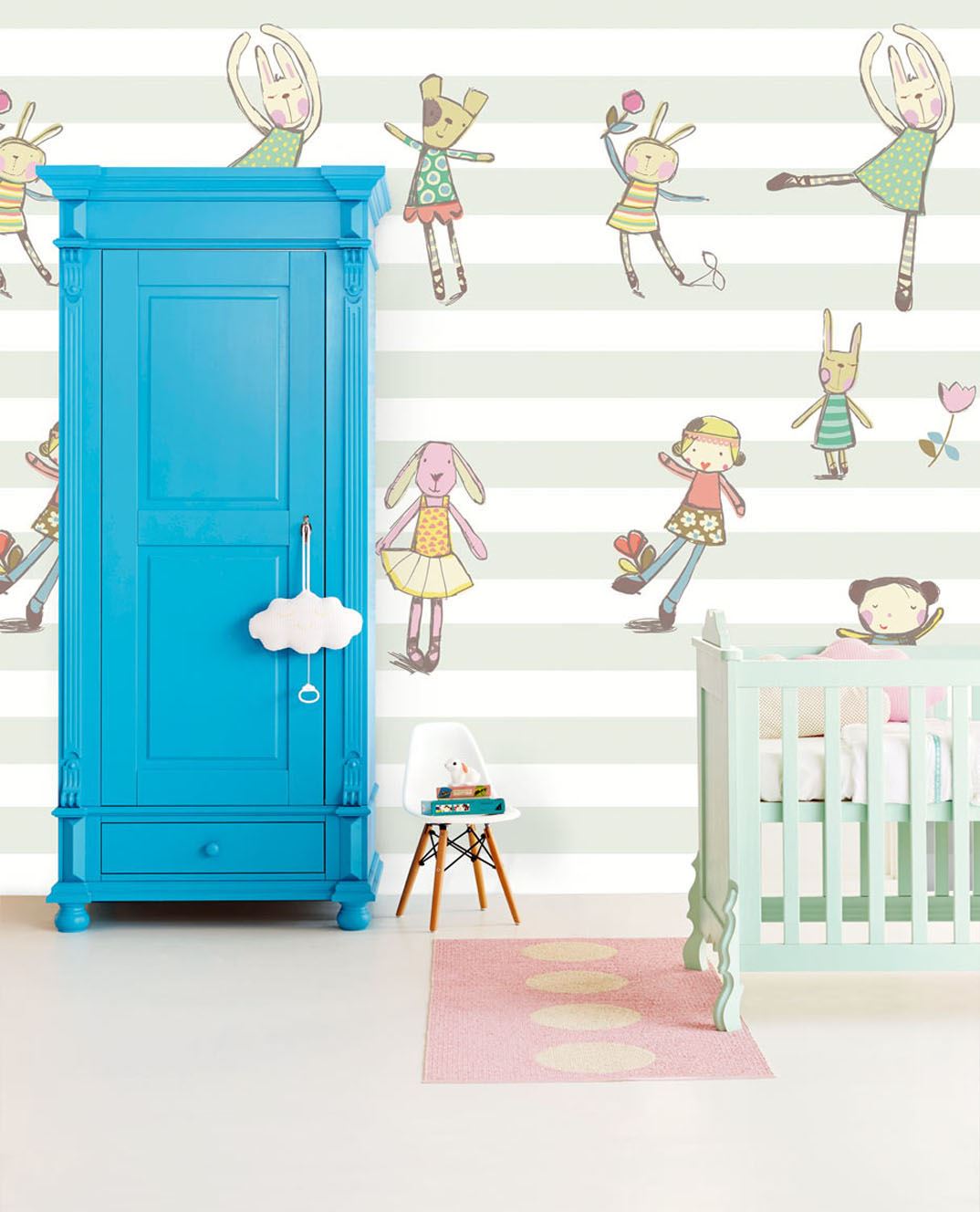 Wallpower Junior Nursey Room Wallpaper - Multicolor